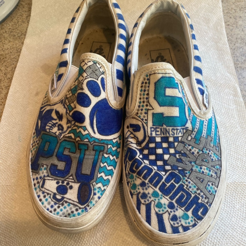 Custom Penn State Vans